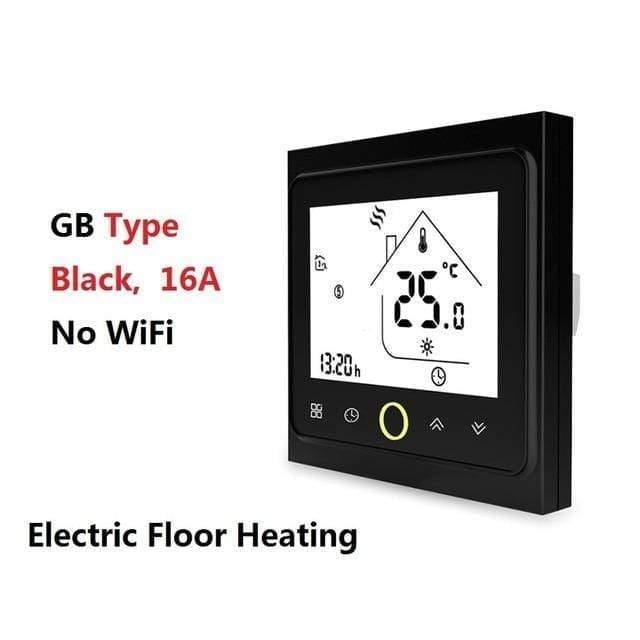 AC95~240V WiFi Temperaturregler Elektrische Fußbodenheizung Wasser/Gas Heizkessel Thermostat Funktioniert mit Google Home Alexa