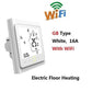 AC95~240V WiFi Temperaturregler Elektrische Fußbodenheizung Wasser/Gas Heizkessel Thermostat Funktioniert mit Google Home Alexa