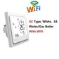 AC95~240V WiFi Temperaturregler Elektrische Fußbodenheizung Wasser/Gas Heizkessel Thermostat Funktioniert mit Google Home Alexa
