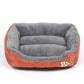 Weiches PP Baumwolle Haustier Hundebett Winter Warm Gepolstertes Welpen Katzensofa Bett Kissen Wasserdicht Katze Hund Haustier Matte Haus
