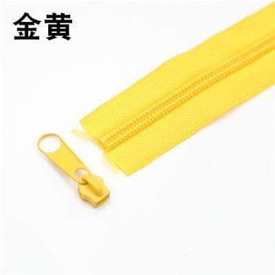 5Meter 5# Nylon spiral zippers for DIY sewing projects bags shoes clothing accessories available in 24 colors