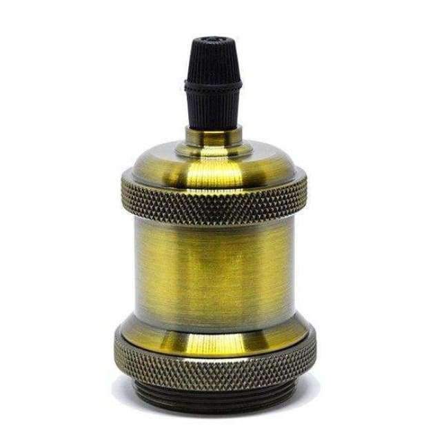 2018 Beste Qualität E27 Antik Retro Lampenfassung Lichtbasen Pendel Glühbirnenadapter Beleuchtung Socket Deckenlicht 5 Farben zur Auswahl