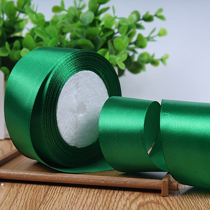 40 mm Seiden Satinband für Basteln Handgemacht DIY Geschenkverpackung Party Hochzeit Dekorative Sträuße Kuchen Dekor Material Auffällig kurz