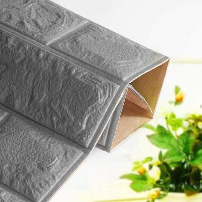 Wasserfeste Schaumziegel 3D Wandpaneele DIY Selbstklebende Tapete Für Kinderzimmer Schlafzimmer Wanddekoration 3D Ziegel Wohnzimmer Tapete