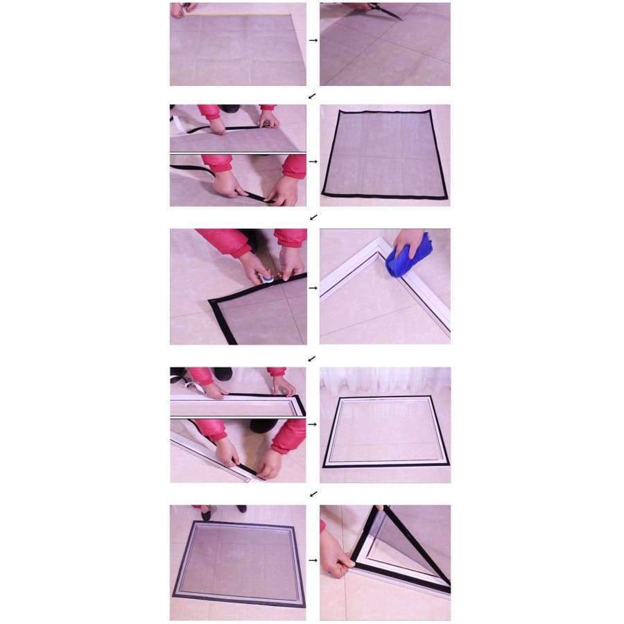 Mückennetze für Fenster Selbstklebende unsichtbare Screens Mückenschutz DIY Magische Aufkleber einfache Fensterverkleidung Maßgeschneidert