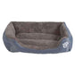 S-3XL 9 Farben Pfote Haustier Sofa Hundebetten Wasserdichter Boden Weiches Fleece Warm Katzenschlafhaus Petshop Dropshipping cama perro