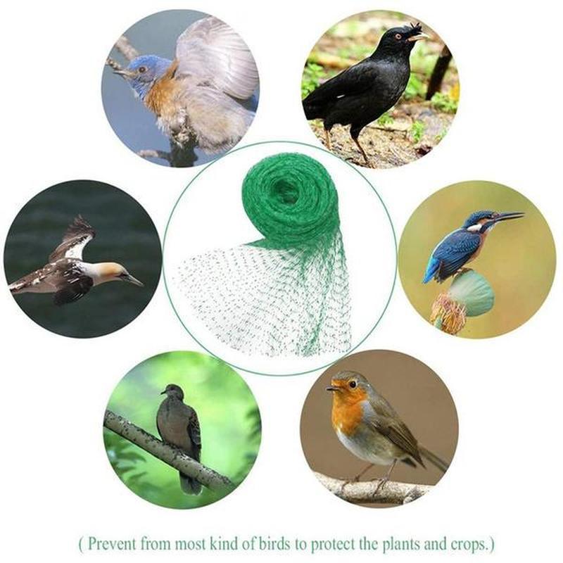 Schützen Sie Ihre Pflanzen, Früchte, Bäume und Gemüse mit 1 Stück Vogelschutznetz Rehzaun Teichnetz!