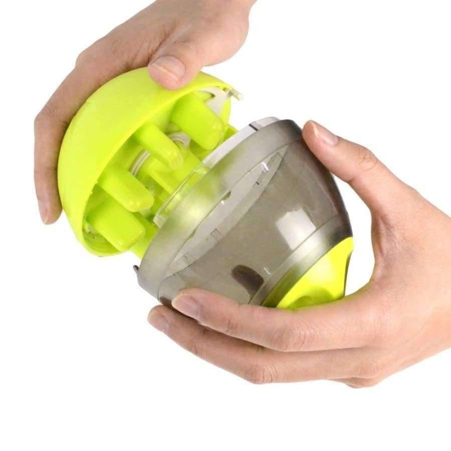 Haustier Hundespielzeug Tumbler Leckball Hundebeißspielzeug Abnehmbarer Hunde-Leckspender Kaute Produkte für mittelgroße und große Hunde