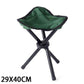 Jeebel Tragbarer Klappstuhl Camping Faltbarer Hocker Dreibein-Sitz Für Angeln Picknick Strand-Sitz Ultraleicht Outdoor Camp