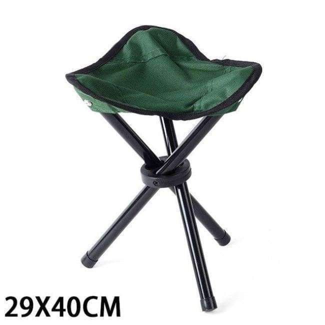 Jeebel Tragbarer Klappstuhl Camping Faltbarer Hocker Dreibein-Sitz Für Angeln Picknick Strand-Sitz Ultraleicht Outdoor Camp
