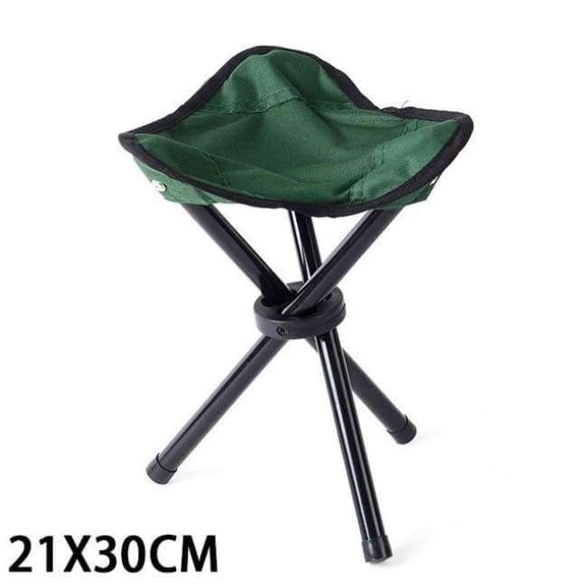 Jeebel Tragbarer Klappstuhl Camping Faltbarer Hocker Dreibein-Sitz Für Angeln Picknick Strand-Sitz Ultraleicht Outdoor Camp