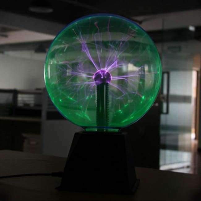 Plasma Ball Lampe Elektrische Globus Statiklampen Soundempfindlich 8 Zoll Glas-Sphäre Nachtlicht Spielzeug für Kinder Plazma Neuheit Licht