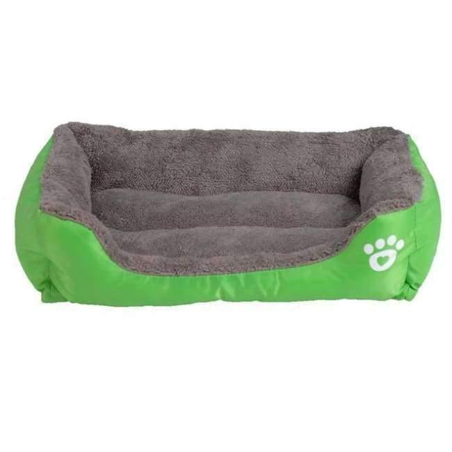 S-3XL 9 Farben Pfote Haustier Sofa Hundebetten Wasserdichter Boden Weiches Fleece Warm Katzenschlafhaus Petshop Dropshipping cama perro