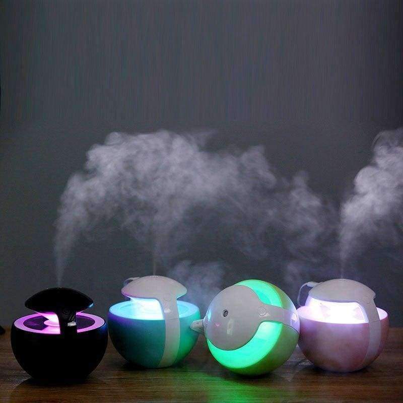 Wizard Air Luftbefeuchter Ultraschallbefeuchter für Auto Nebelmaschine Aromatherapie Diffusor mit Aroma Lampe Haushaltsgeräte 450ML