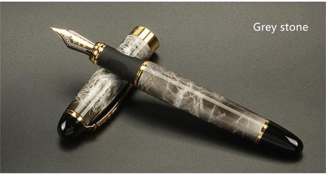Füllfederhalter Vollmetall Goldener Clip Luxusfedern Jinhao 450 Schreibwaren Büro
