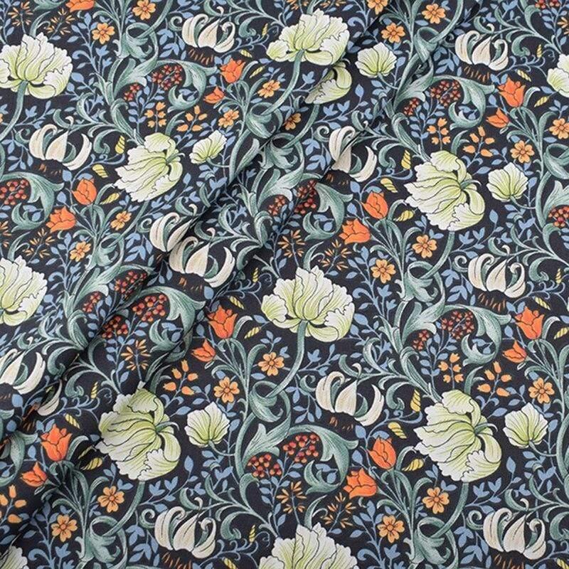 Cartoon Jungle Parrot Series, Printed Twill Cotton Fabric, For DIY Sewing Quilting Baby and Kids Bedding Material