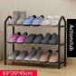 Actionclub Einfach Mehrschichtiger Metall Eisen Schuhregal Studentenwohnheim Schuhlagerregal DIY Schuhschrank Möbel fürs Zuhause