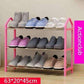Actionclub Einfach Mehrschichtiger Metall Eisen Schuhregal Studentenwohnheim Schuhlagerregal DIY Schuhschrank Möbel fürs Zuhause