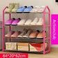 Actionclub Einfach Mehrschichtiger Metall Eisen Schuhregal Studentenwohnheim Schuhlagerregal DIY Schuhschrank Möbel fürs Zuhause