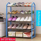 Actionclub Einfach Mehrschichtiger Metall Eisen Schuhregal Studentenwohnheim Schuhlagerregal DIY Schuhschrank Möbel fürs Zuhause