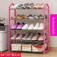 Actionclub Einfach Mehrschichtiger Metall Eisen Schuhregal Studentenwohnheim Schuhlagerregal DIY Schuhschrank Möbel fürs Zuhause
