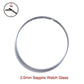 High-quality 2.0 mm thick sapphire watch glass 30 mm~39.5 mm watch tool replacement sapphire watch glass