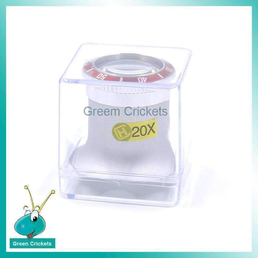 High quality 20X watch repair magnifying glass optician optical glass loupe magnifying lens watch tool