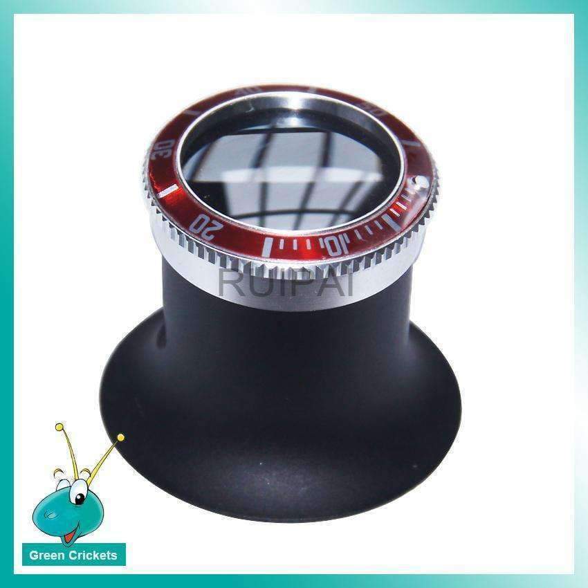 High quality 20X watch repair magnifying glass optician optical glass loupe magnifying lens watch tool