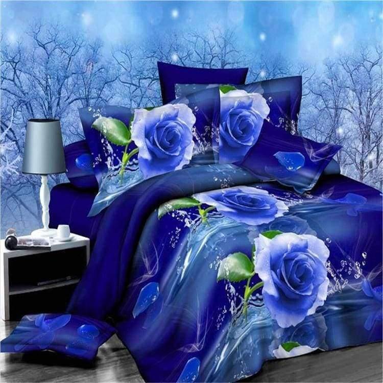Hochwertige Luxus 3D Tiger Wolf Bettwäsche Set Western Stil Heimtextilien Bettwäsche Bettbezug Kissenbezug Tagesdecke