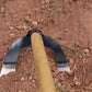 Hollow Hoe Unkrautrechen Arbeitsersparnis Unkraut & Lockerboden Artefakt Egge Handheld Stahl Unkraut-Hacke Hacke Gartengerät Gartenarbeit