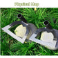 Hollow Hoe Unkrautrechen Arbeitsersparnis Unkraut & Lockerboden Artefakt Egge Handheld Stahl Unkraut-Hacke Hacke Gartengerät Gartenarbeit