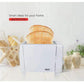 Haushaltsgeräte Elektrischer Brötchen-Toaster Haushalts-Edelstahl 2 Scheiben Toaster Brotmaschine mit Eurostecker für Frühstück HB150