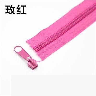 5Meter 5# Nylon spiral zippers for DIY sewing projects bags shoes clothing accessories available in 24 colors