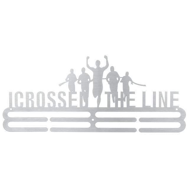 Langlebiger Edelstahl Medaillenhalter Medaillenaufbewahrungsregal für Laufen Schwimmen Gymnastik Marathons Sportmedaille Geschenk Dekoration