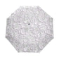 Automatic 3D Flower Umbrella White Chinese Sun Umbrella 3 Foldable Umbrella Rain Women Anti UV Outdoor Travel Sombrinha