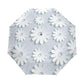 Automatic 3D Flower Umbrella White Chinese Sun Umbrella 3 Foldable Umbrella Rain Women Anti UV Outdoor Travel Sombrinha