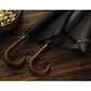 Japanese brand Long Umbrella 8K Windproof Wooden Handle Large Men's Umbrellas Rain Quality Classic Business Paraguas