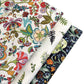 Japanese retro flower printed twill cotton fabric patchwork fabric for DIY sewing quilting leaves fat quarters material tissus