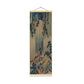 Japanisches Ukiyoe-Poster für HD-Leinwand-Wandbilder zur Dekoration des Wohnzimmers Wandkunst mit Massivholz Hängescroll