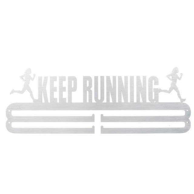 Langlebiger Edelstahl Medaillenhalter Medaillenaufbewahrungsregal für Laufen Schwimmen Gymnastik Marathons Sportmedaille Geschenk Dekoration