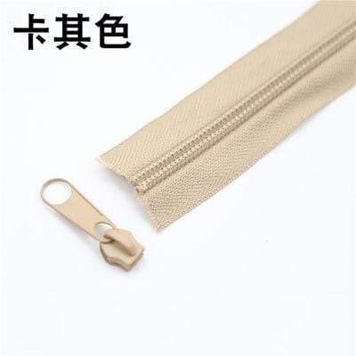 5Meter 5# Nylon spiral zippers for DIY sewing projects bags shoes clothing accessories available in 24 colors