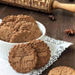43cm Weihnachts Präge Nudelholz Graviertes Geschnitztes Holz Präge Nudelholz Schneeflocke Rentier Backen