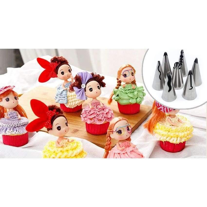 48 Stück/Set Russische Backaufsätze Bobby Rock Verzierungsspritze Set Edelstahl Küchenbacken Torten Dekorationswerkzeuge
