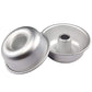 Hochwertige runde Aluminiumlegierung Küchenformen mit anodisierter Oberfläche zum Backen von Gebäckkuchen Hohlformen
