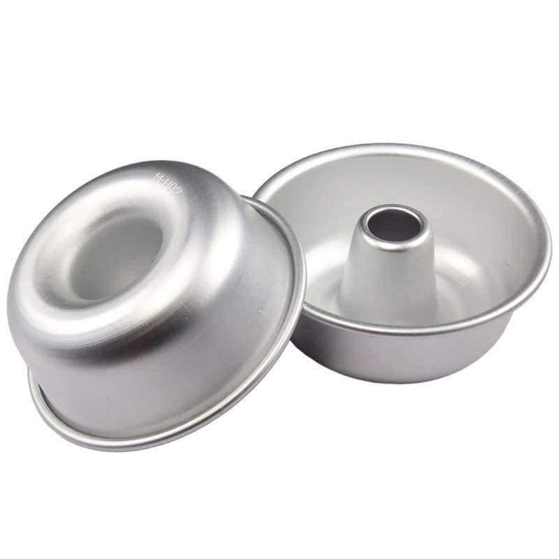 Hochwertige runde Aluminiumlegierung Küchenformen mit anodisierter Oberfläche zum Backen von Gebäckkuchen Hohlformen