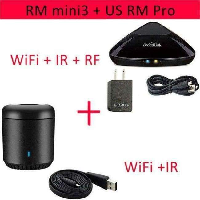 Broadlink RM Pro Mini3 Universelle WIFI IR Fernbedienung APP Steuerung Zeitfunktion für intelligente Geräte Elektrogeräte Zuhause