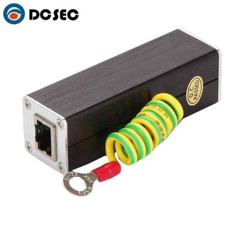 LAN & IP CCTV security camera network RJ45 surge protection, protective device, lightning protection, SPD for 100M Ethernet network