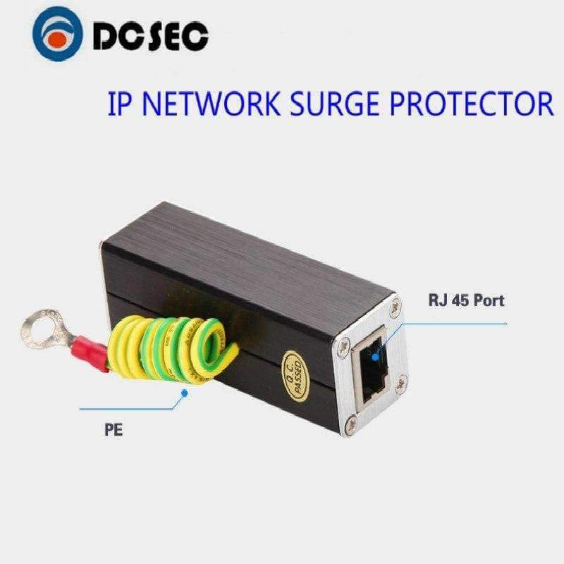 LAN & IP CCTV security camera network RJ45 surge protection, protective device, lightning protection, SPD for 100M Ethernet network