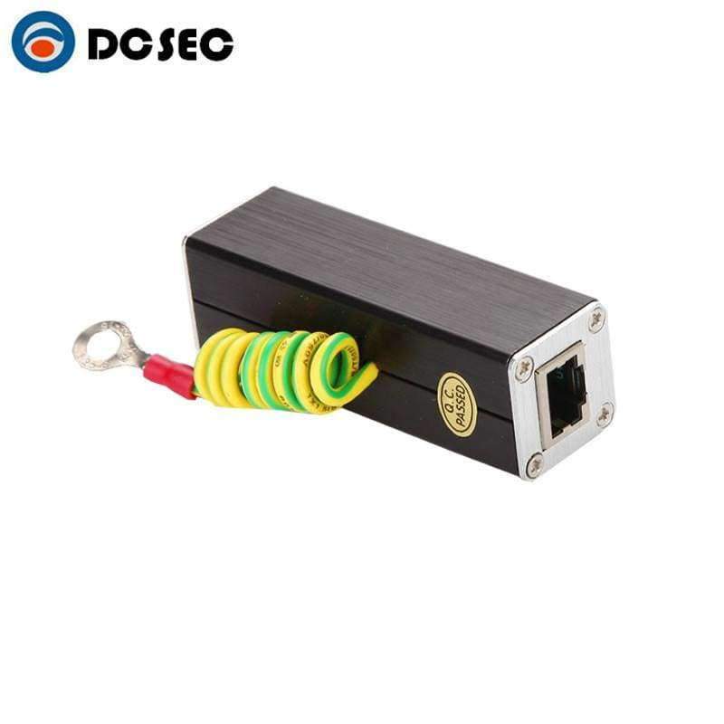 LAN & IP CCTV security camera network RJ45 surge protection, protective device, lightning protection, SPD for 100M Ethernet network