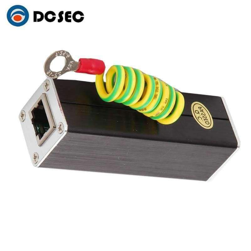 LAN & IP CCTV security camera network RJ45 surge protection, protective device, lightning protection, SPD for 100M Ethernet network